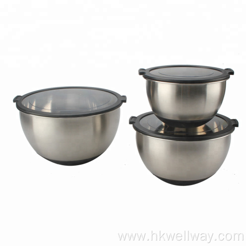 Stainless Steel Bowl For Salad Prepare Dishwasher Safe